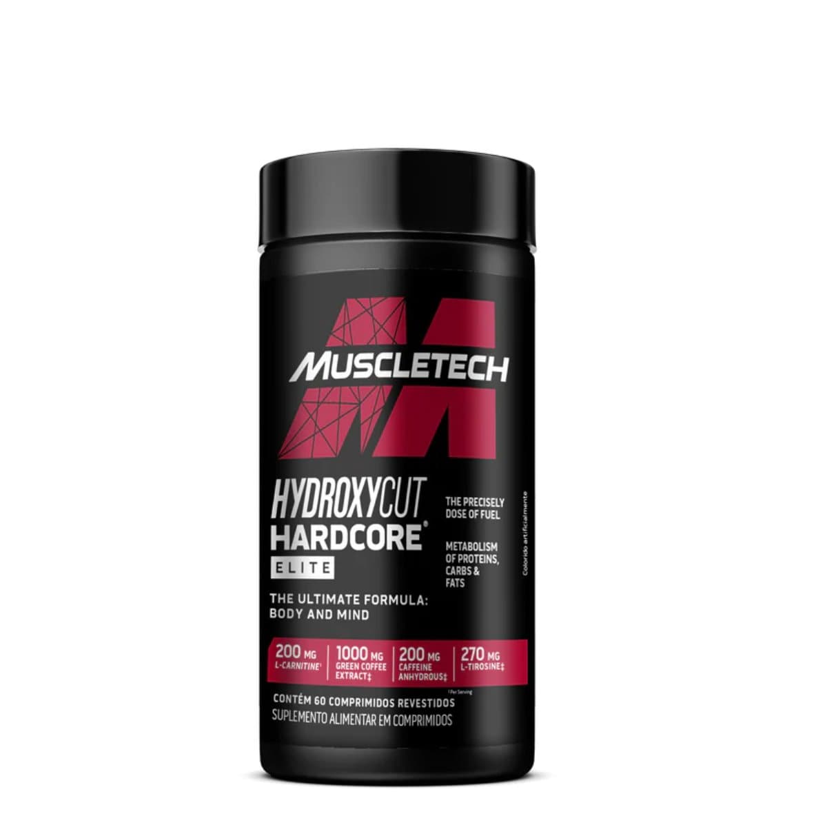 MUSCLETECH HYDROXYCUT HARCORE ELITE 60 COMPRIMIDOS — MUSCLETECH