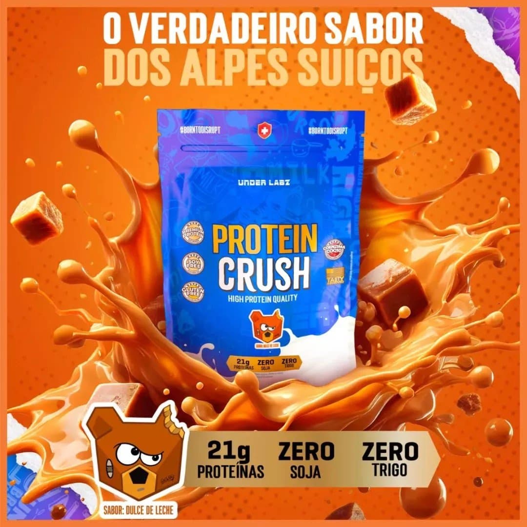 UNDER LABZ PROTEIN CRUSH VITAMINA DE FRUTAS 900G — UNDER