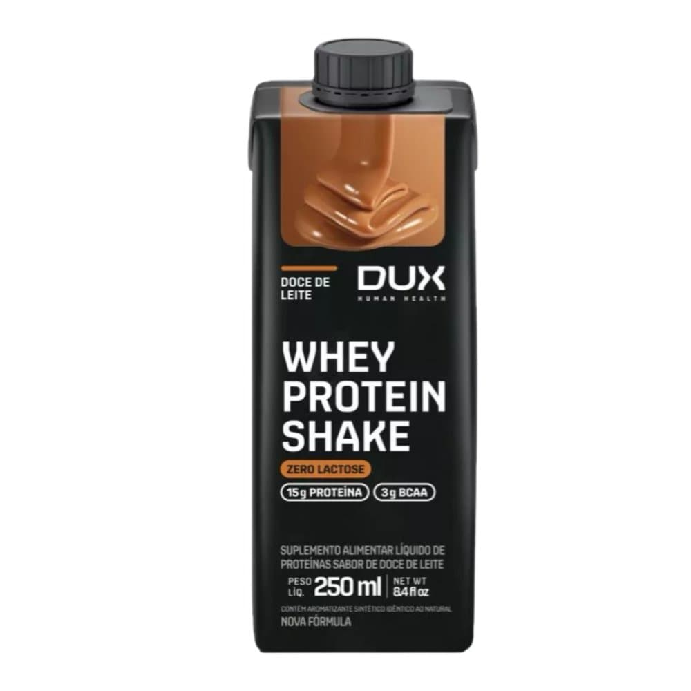 DUX WHEY PROTEIN SHAKE DOCE DE LEITE 250ML  — DUX