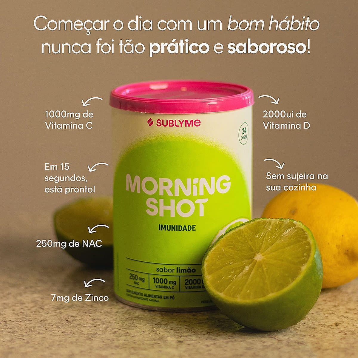 SUBLYME MORNING SHOT LIMAO 144G — SUBLYME