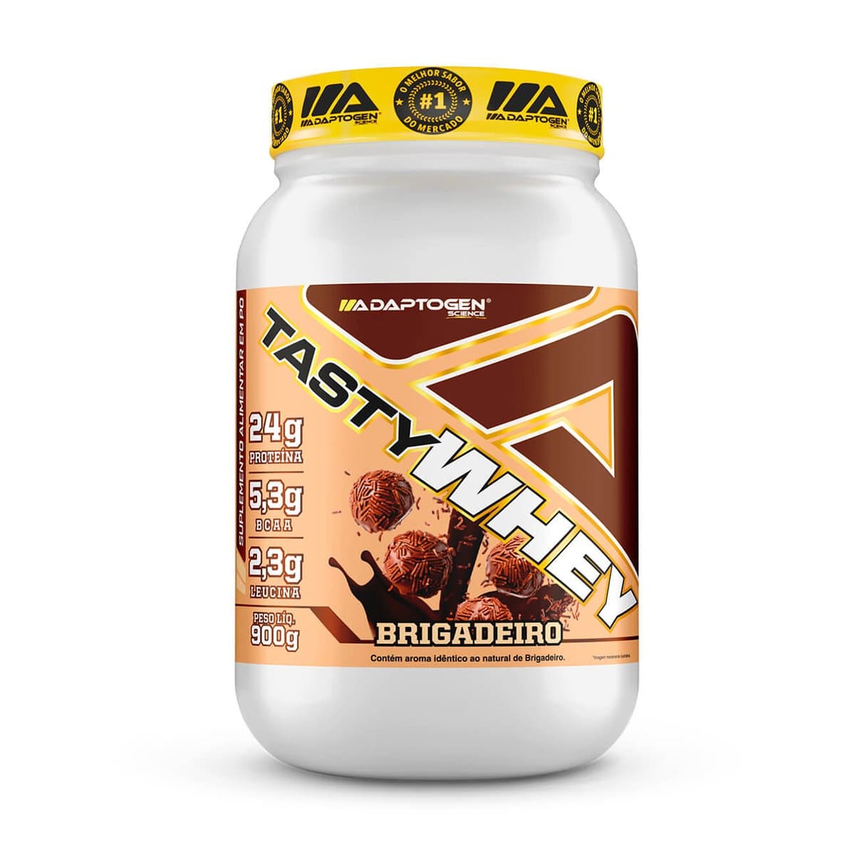 ADAPTOGEN TASTY WHEY BRIGADEIRO 900G — ADAPTOGEN