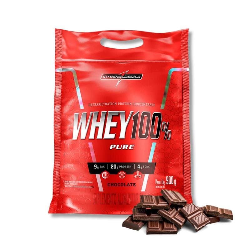 INTEGRAL MEDICA WHEY 100% CHOCOLATE REFIL 900G   — INTEGRAL MEDICA