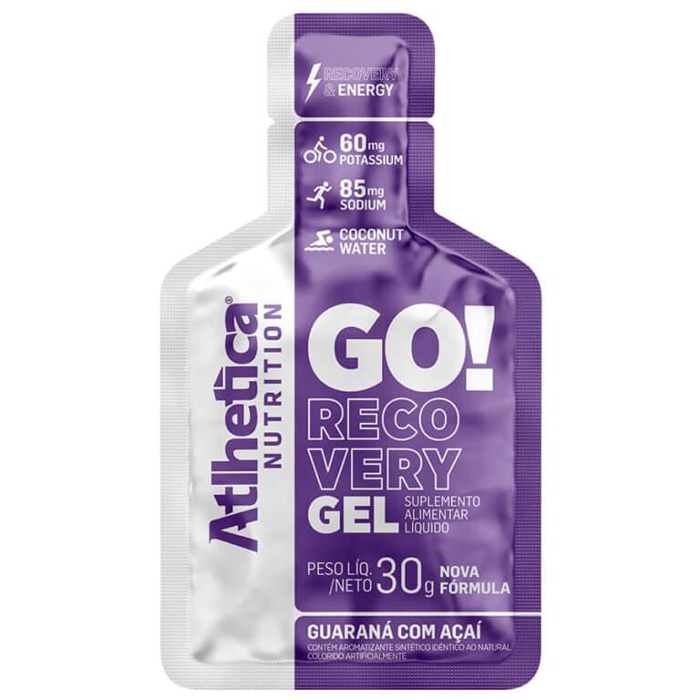 ATLHETICA GO RECOVERY GEL GUARANA COM ACAI 30G  — ATLHETICA NUTRITION