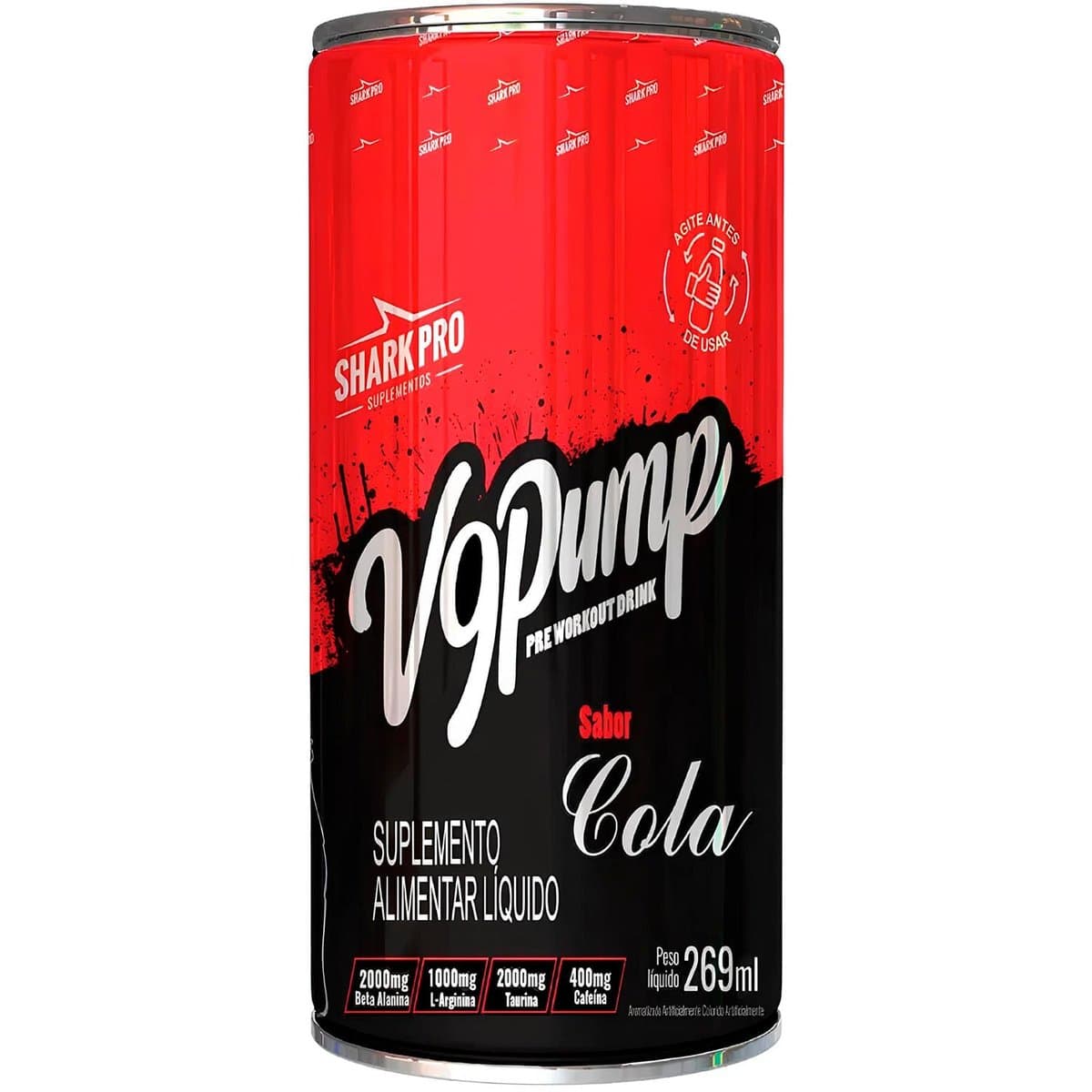 SHARK PRO V9 PUMP DRINK ENERGETICO 269ML — SHARK PRO