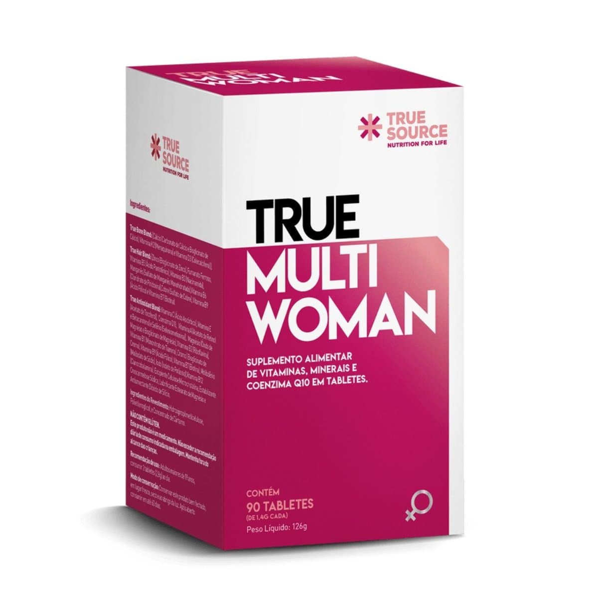 TRUE SOURCE MULTI WOMAN 90 TABLETES — TRUE SOURCE
