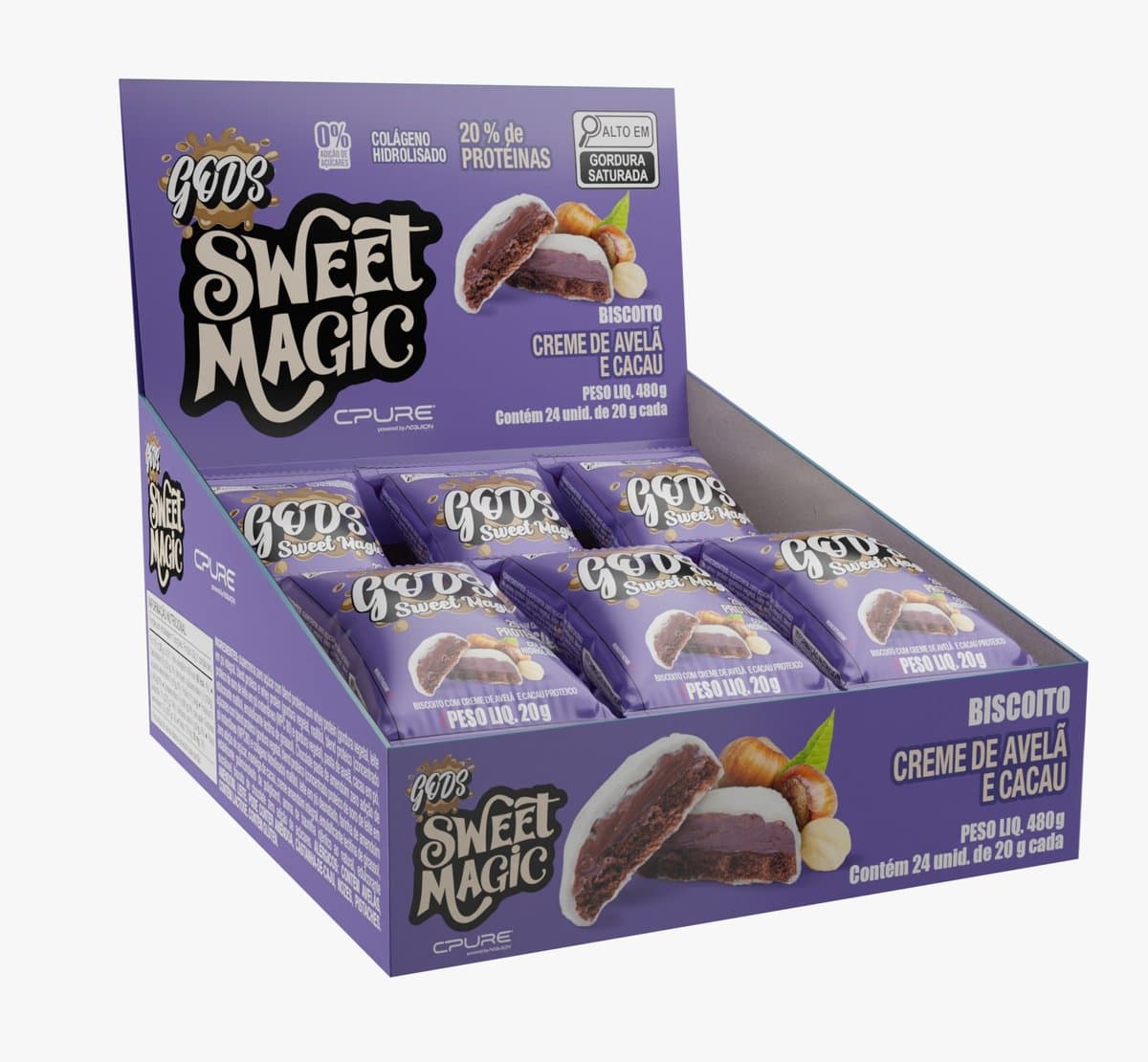 GODS SWEET MAGIC DOCE LEITE 20G