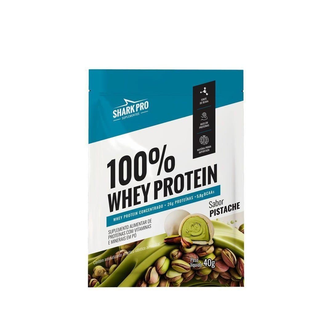 SHARK PRO 100% WHEY PROTEIN CHOCOLATE SACHE 40G — SHARK PRO