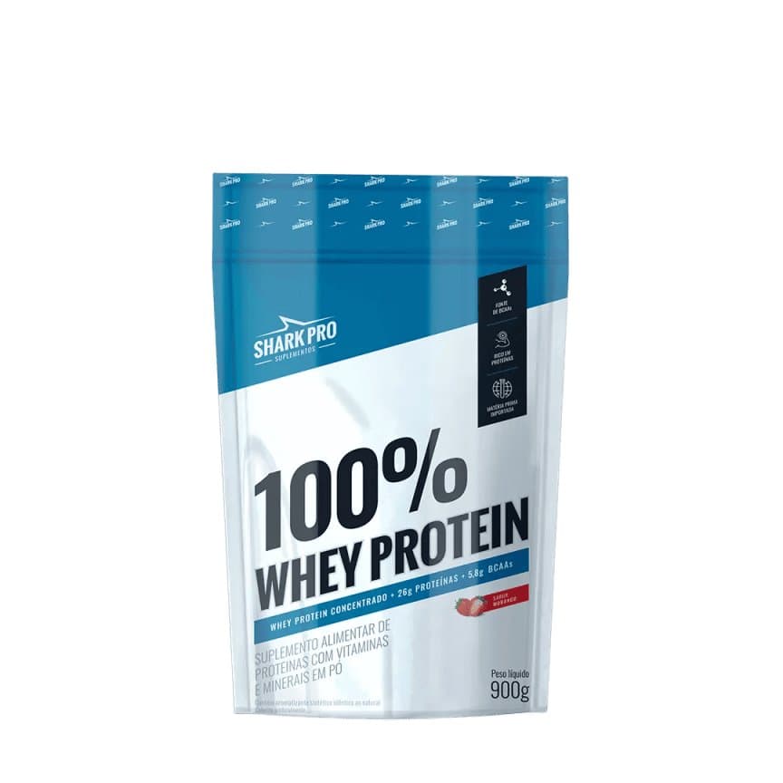 100% Whey Protein Refil 900g Paçoquita — Shark Pro — SHARK PRO