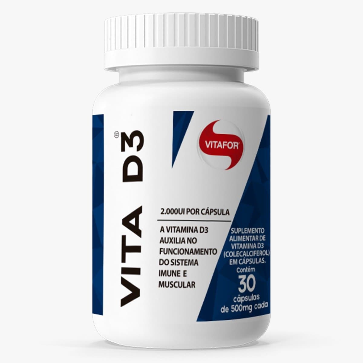 VITAFOR VITAMINA D3 2000UI COM 60 CAPSULAS — VITAFOR