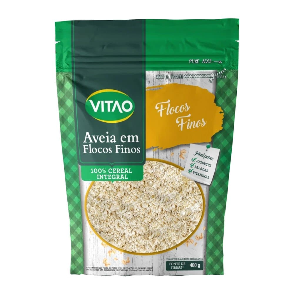 AVEIA EM FLOCOS FINOS A GRANEL — GRANEL