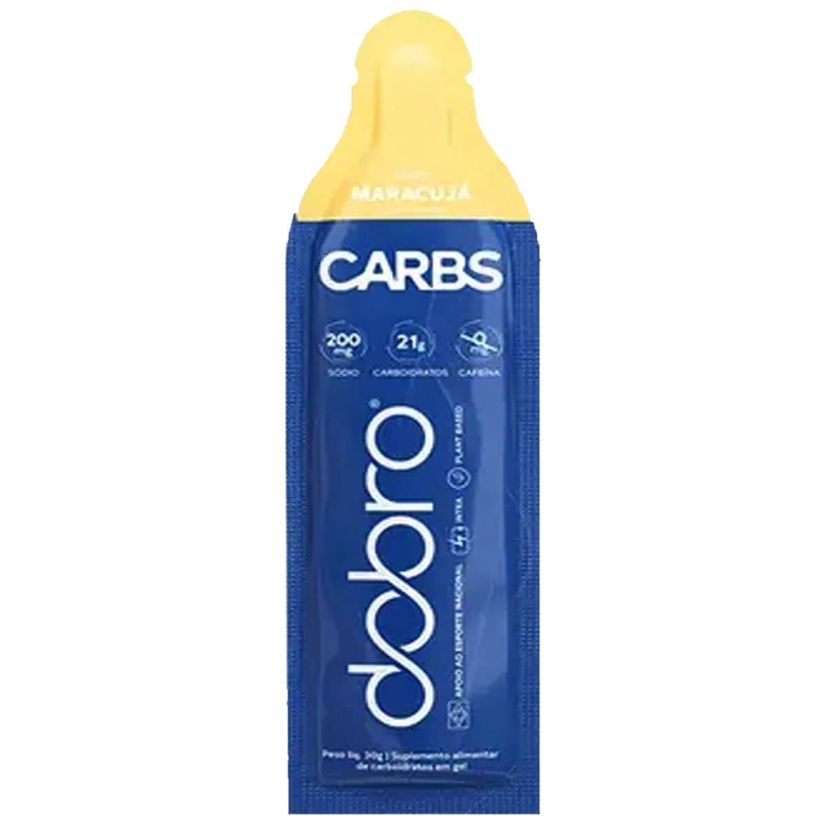 DOBRO CARBS GEL MARACUJA 30G — DOBRO