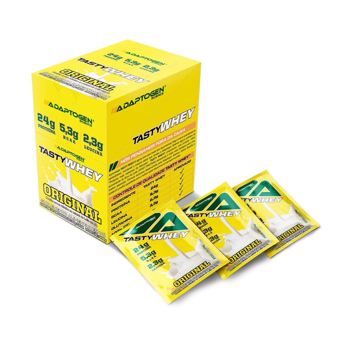 ADAPTOGEN TASTY ISO SACHE STRAWBERRY 34G — ADAPTOGEN