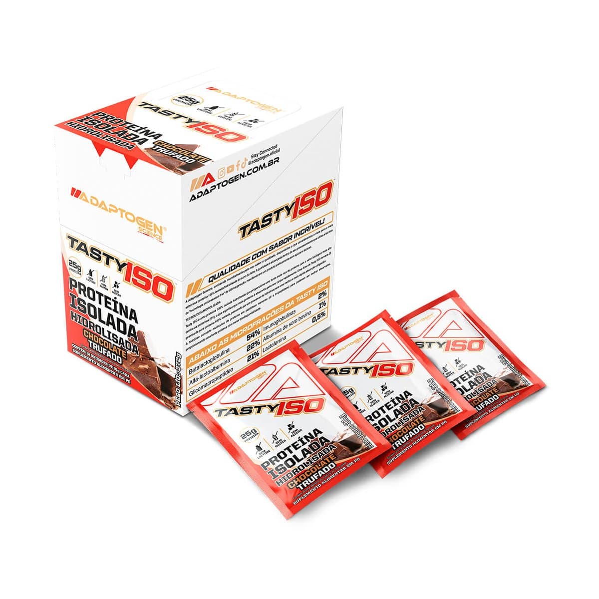 ADAPTOGEN TASTY ISO SACHE CHOCO TRUFFLE 34G — ADAPTOGEN
