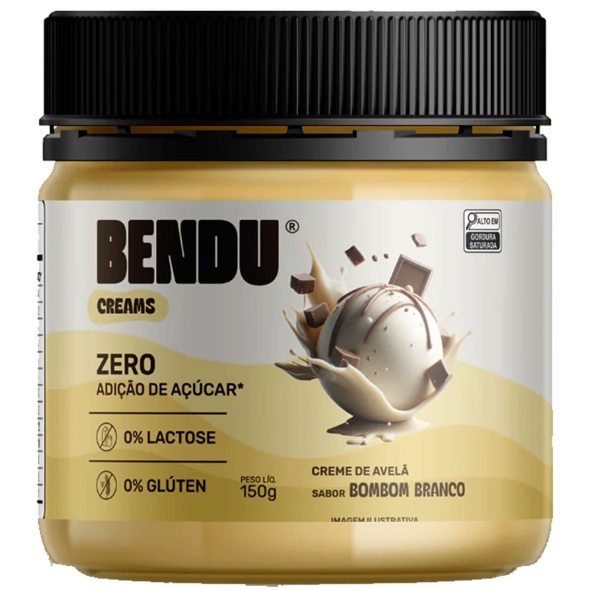 BENDU CREAMS BOMBOM BRANCO 300G — BENDU