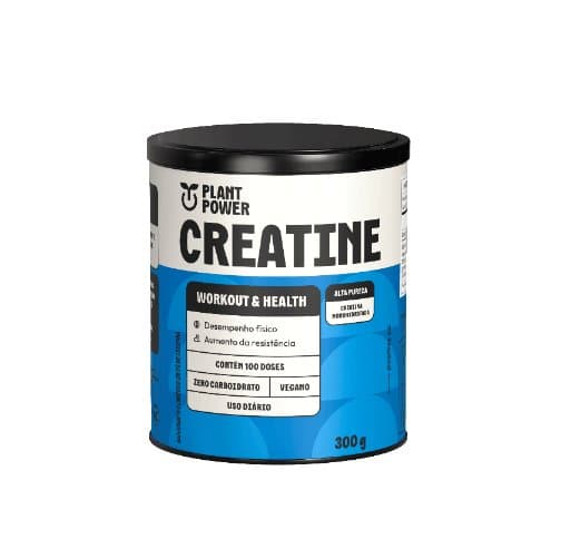 PLANT POWER CREATINE MONOHIDRATADA 300G — PLANT POWER
