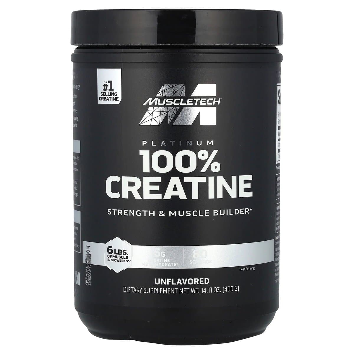 MUSCLETECH CREATINE PLATINUM 400G — MUSCLETECH