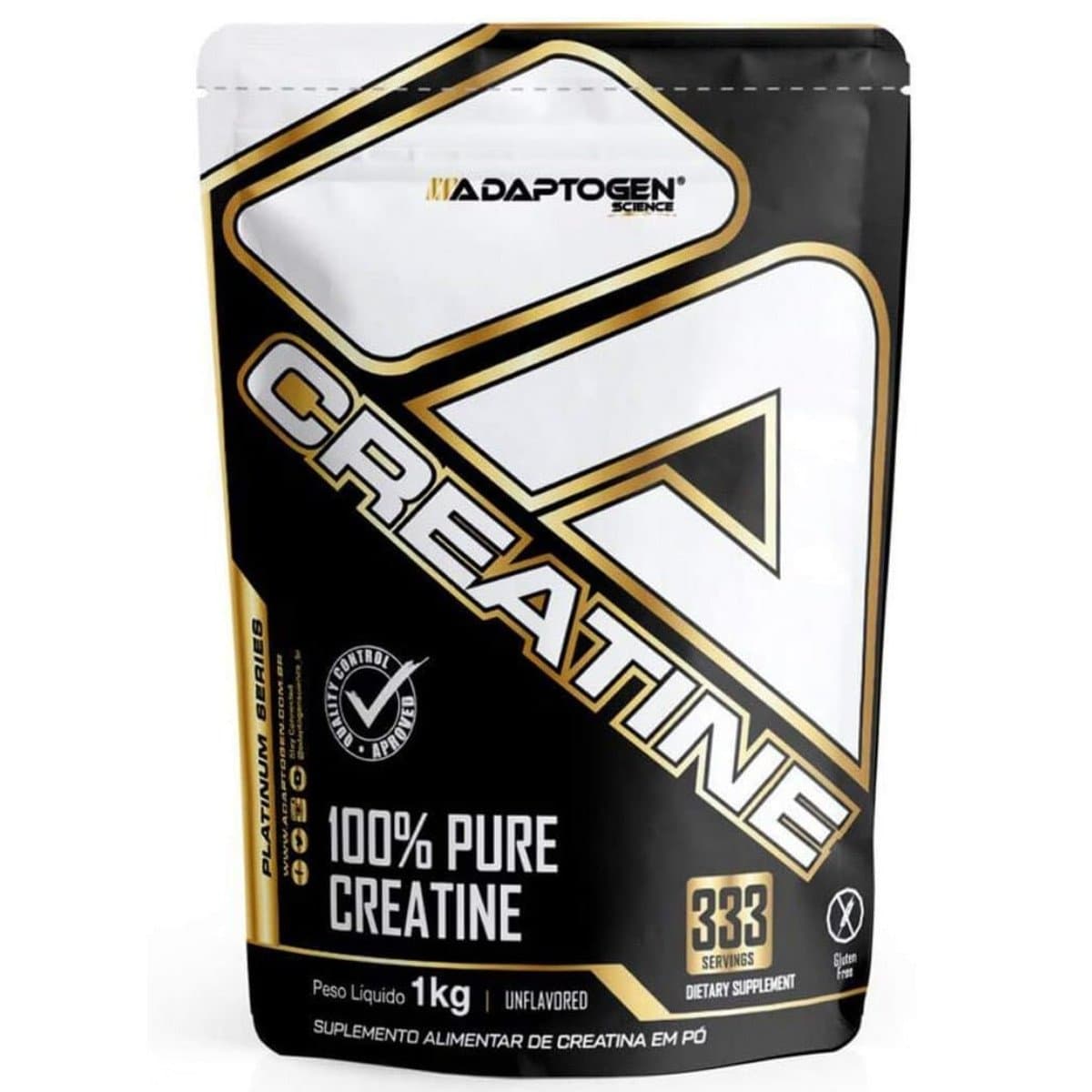 ADAPTOGEN CREATINA 100% REFIL 1KG — ADAPTOGEN