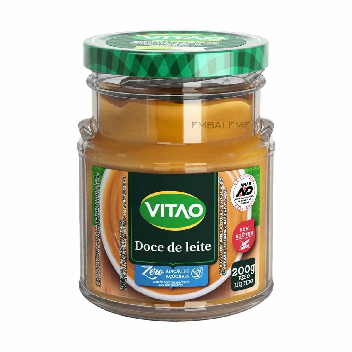 VITAO DOCE DE LEITE ZERO 200G