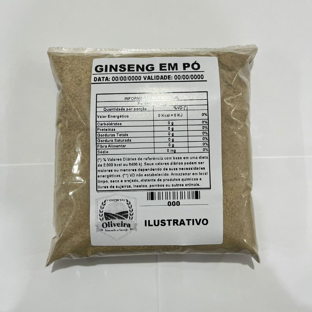 Ginseng em Pó a Granel — GRANEL