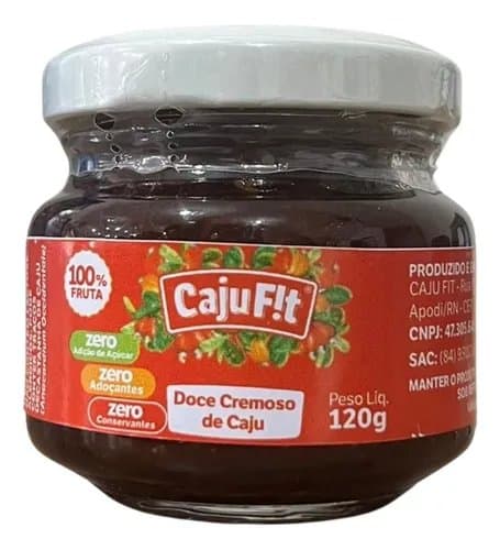 DOCE CAJU FIT 120G
